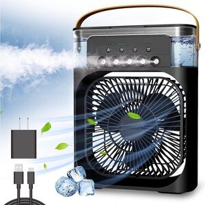 Portable Air Conditioner Fan Cooling Desk Fan